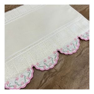 Toalha de boca em bastidor 13x18